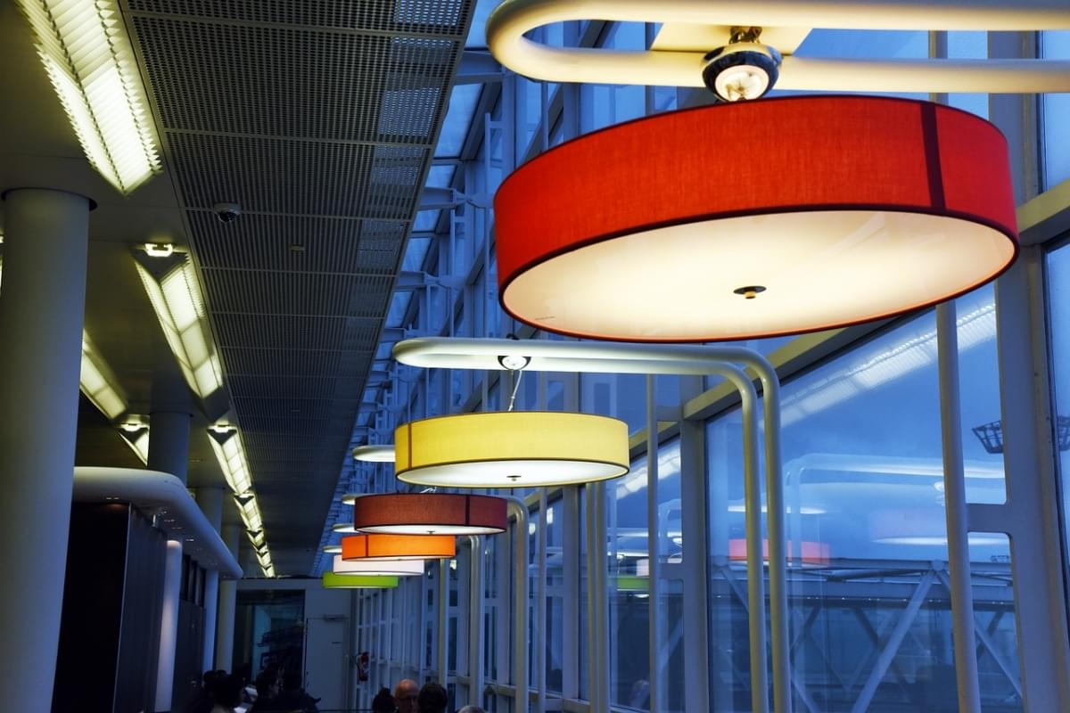 luce lampade aeroporto di orly