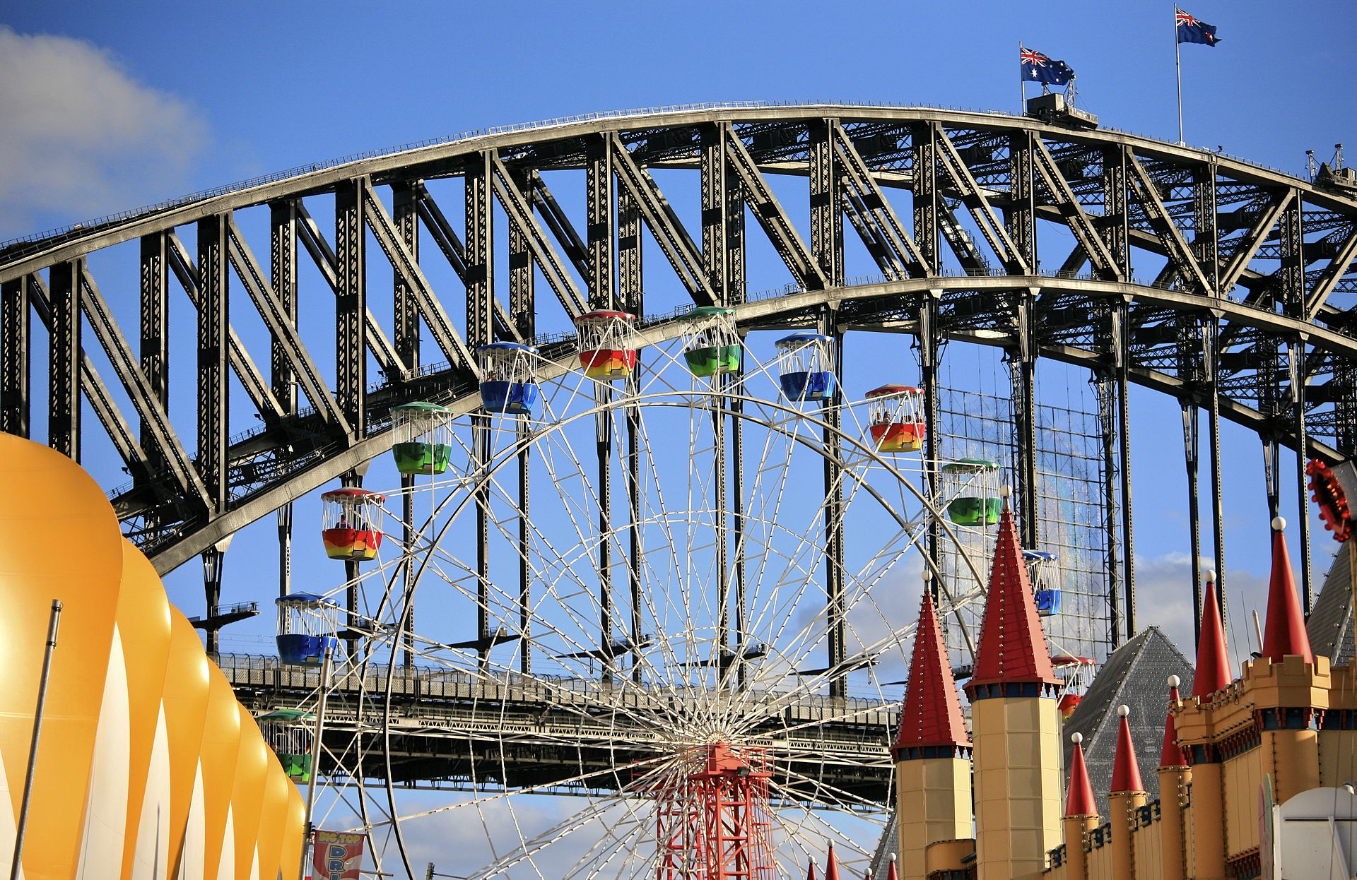 lunaparkandthesydneyharbourbridge 6619653319
