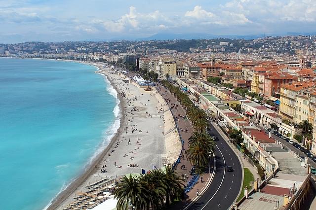 lungomare di nizza costa azzurra