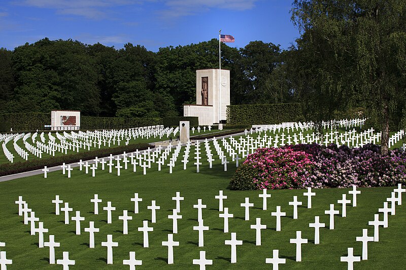 luxembourg american military cemetery