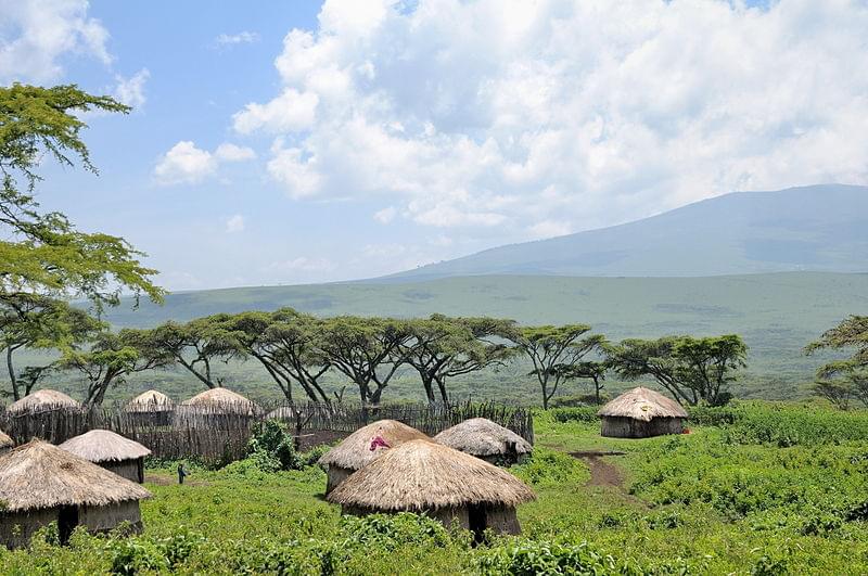 maasai boma in ngorongoro conservation area 1