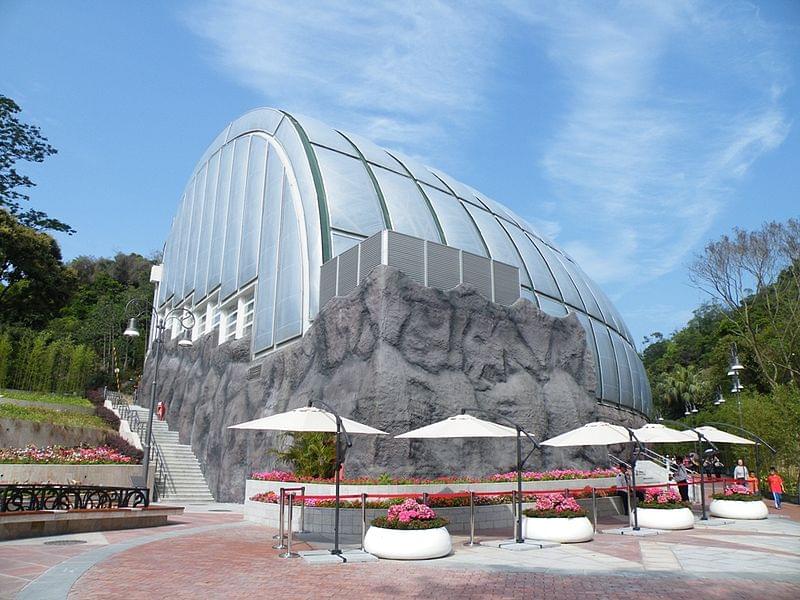 macao giant panda pavilion