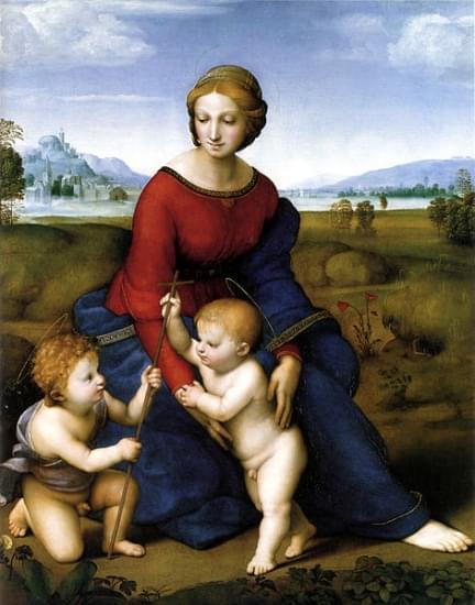 madonna del belvedere raffaello