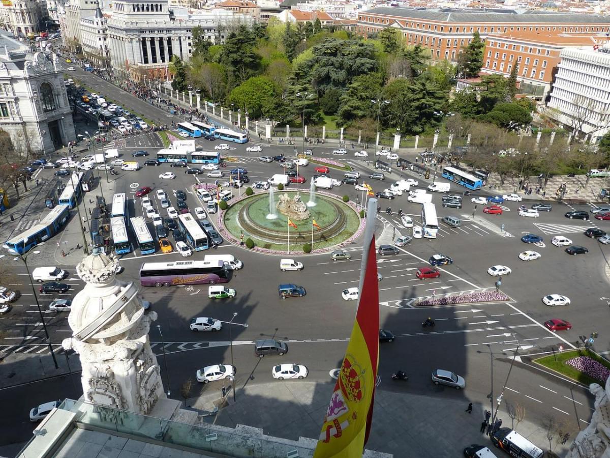 madrid spagna capitale traffico