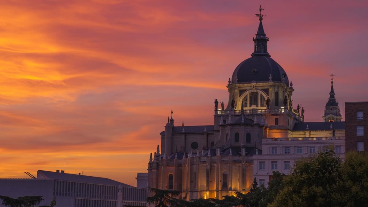 madrid spagna citta edificio