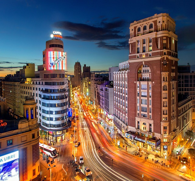 madrid strada plaza del callao