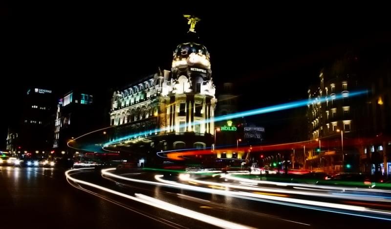 timelapse madrid gran via