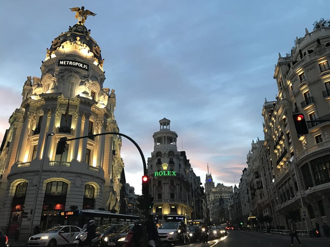 madrid tramonto rush city