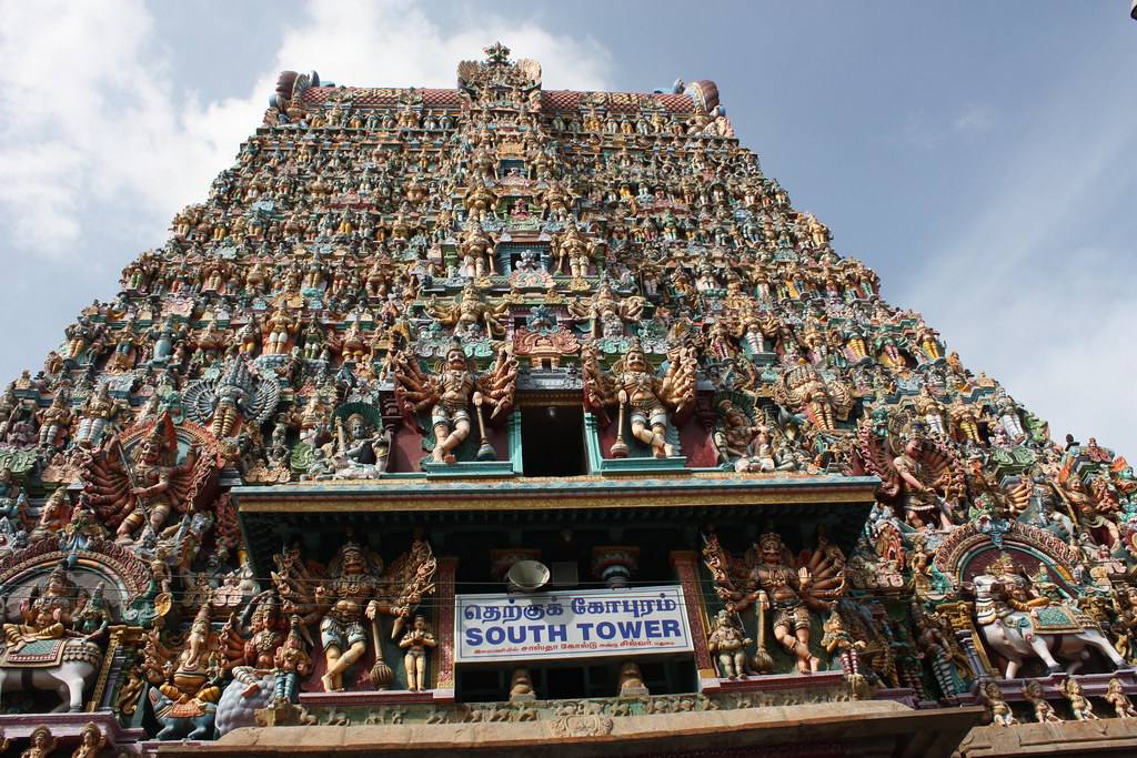 madurai sri meenakshi temple southern gopuram