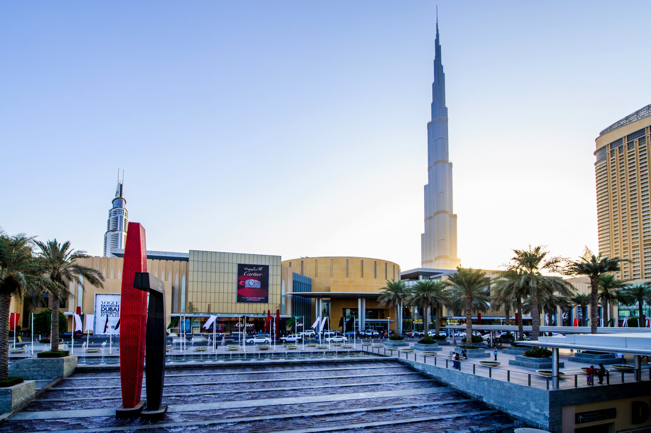 main entrance dubai mall