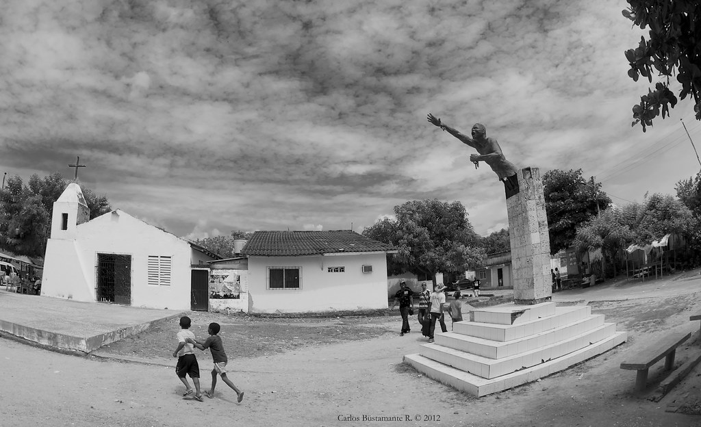 main square san basilio de palenque