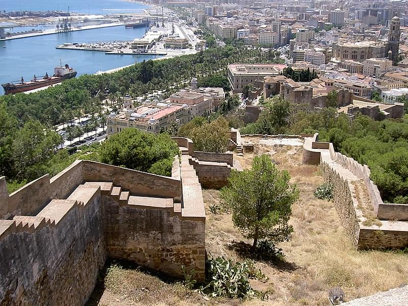 malaga castello gibralfaro