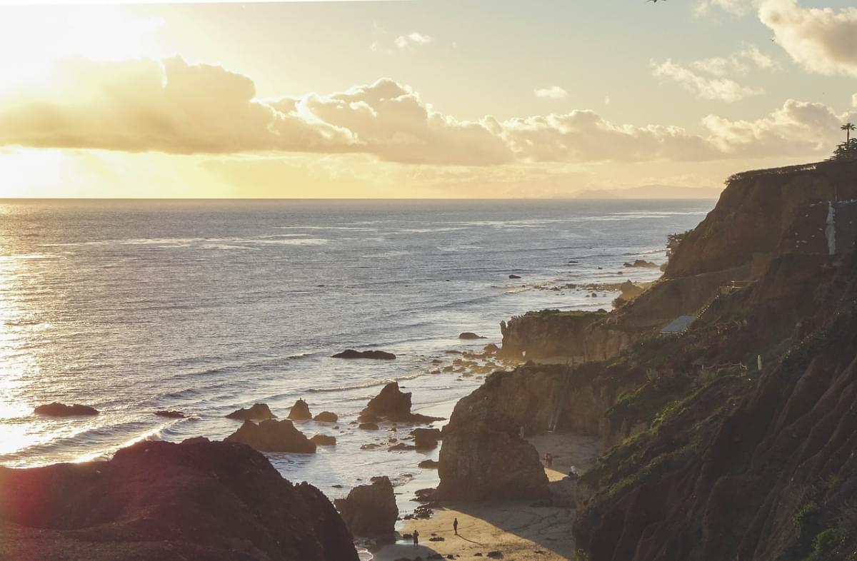 malibu california mare spiaggia 1