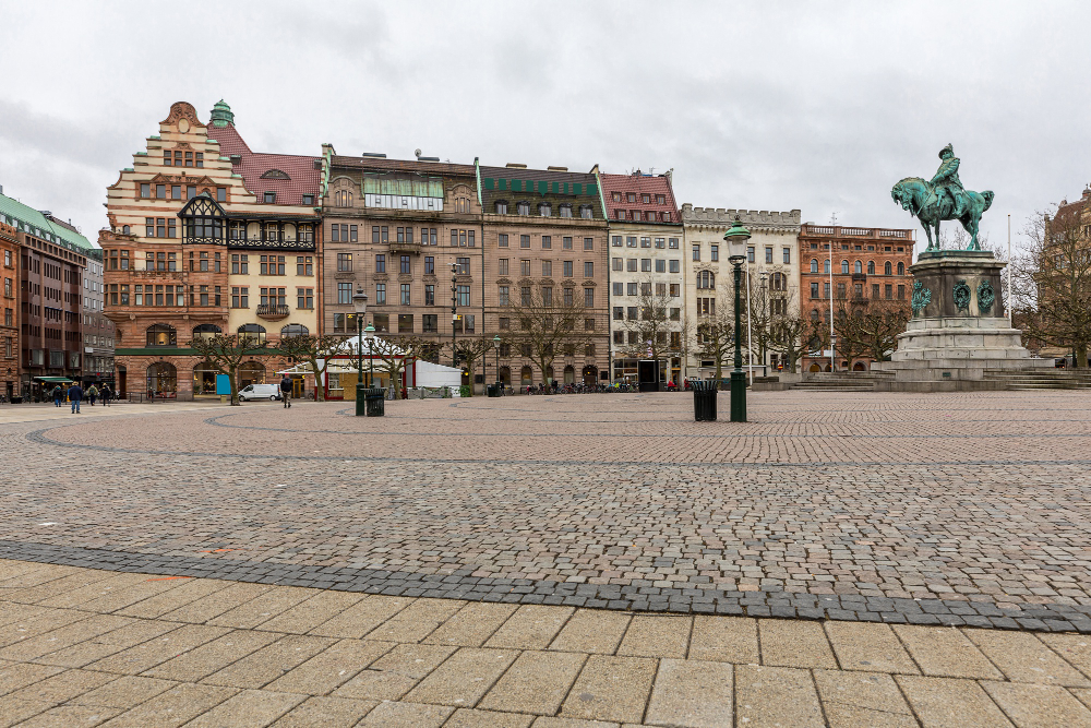 malmo cityscape stortorget