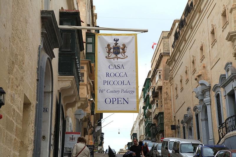 malta valletta casa rocca piccola