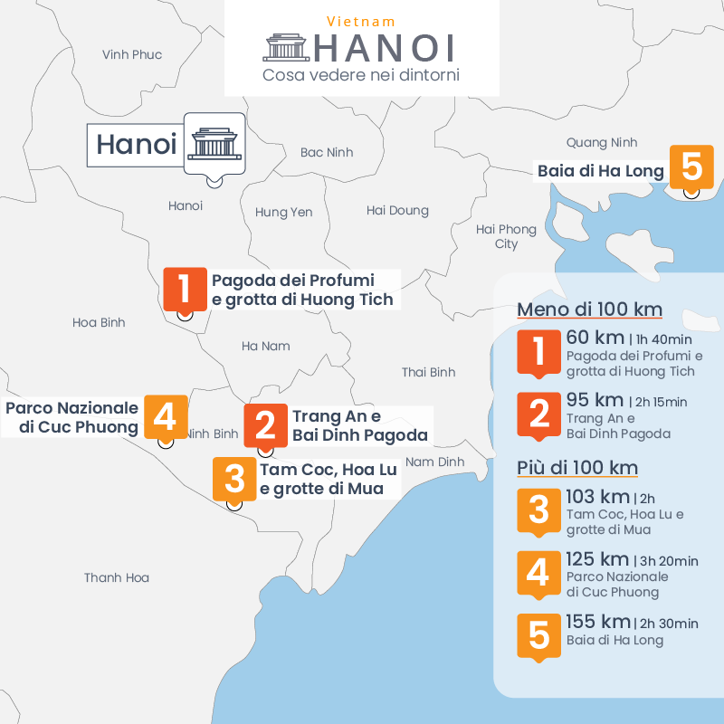 mappa dintorni hanoi