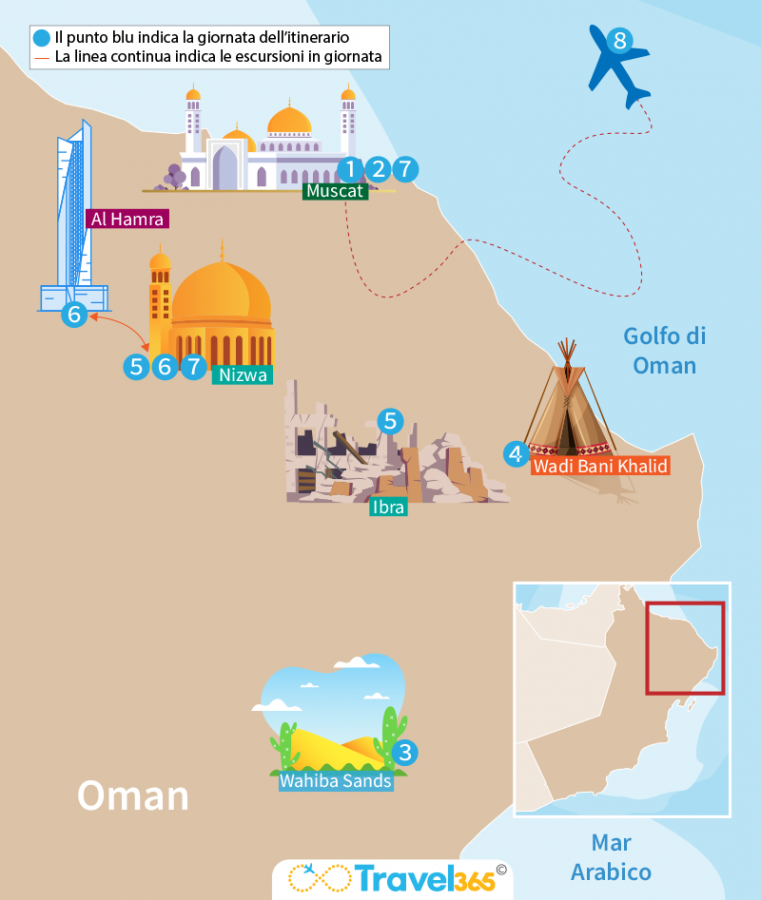 mappa malesia itinerario 8 giorni 1