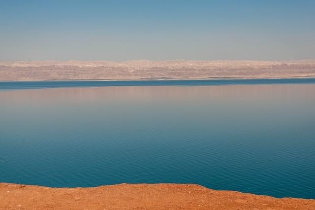 mar morto amman giordania vista