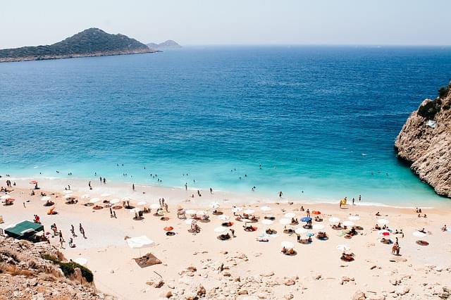 spiaggia di Antalya, turchia