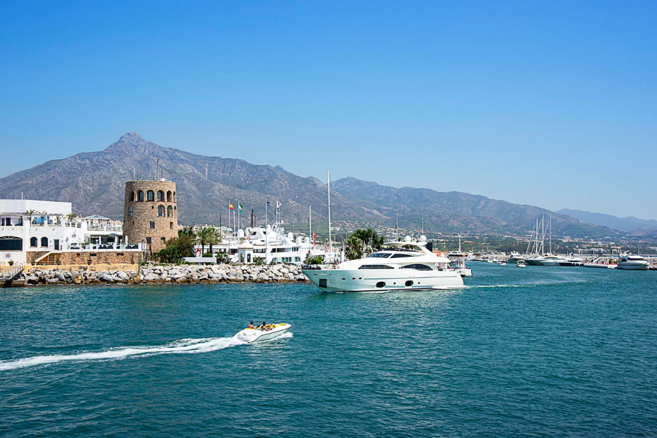 marina summer puerto banus spain