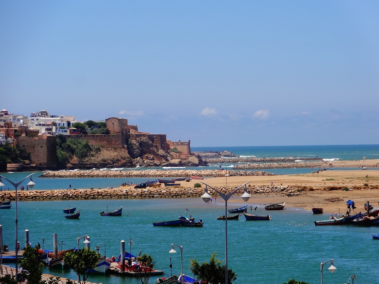 maroc rabat mer plage capitale