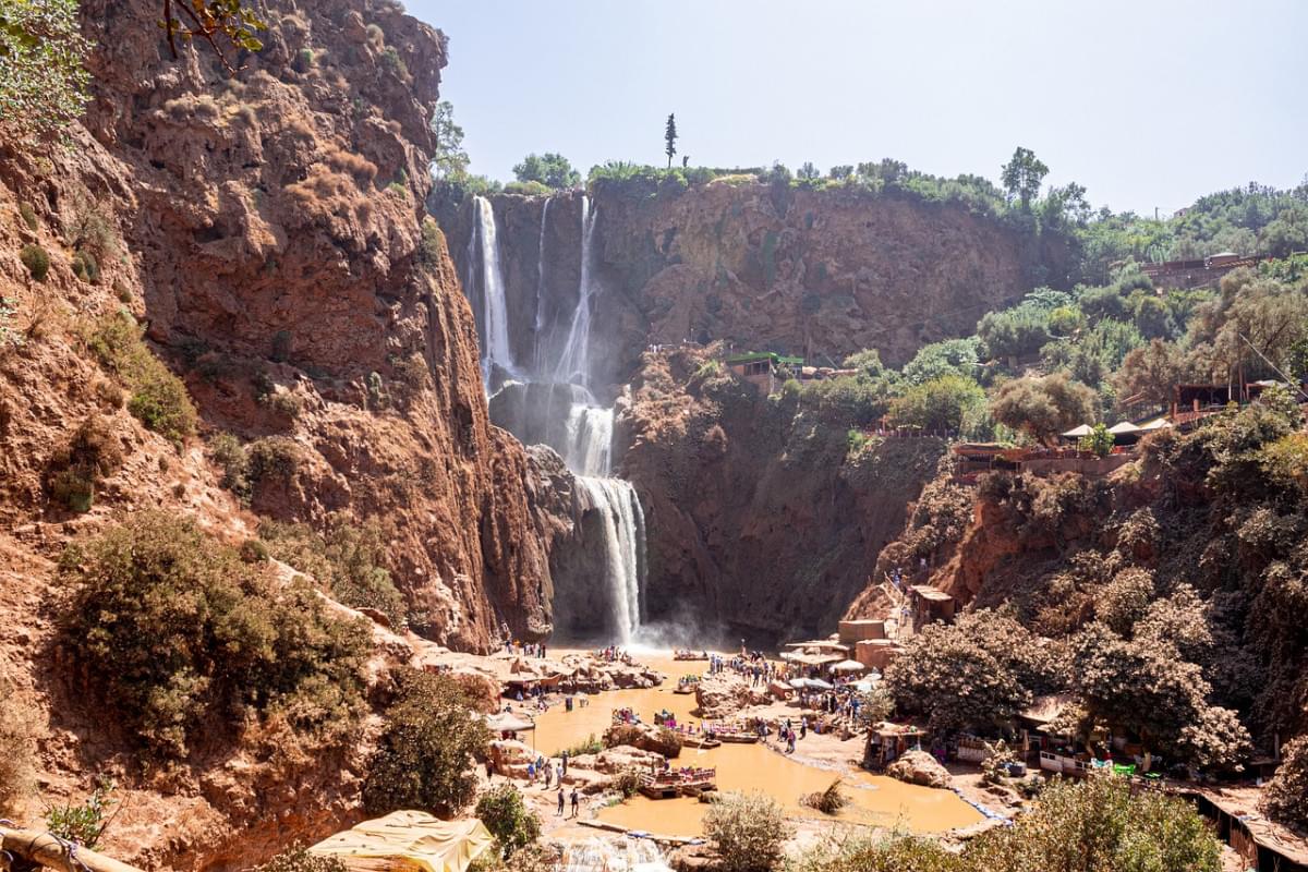 marocco ouzoud cascata