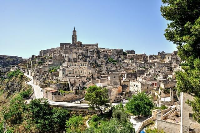 panorama di Matera