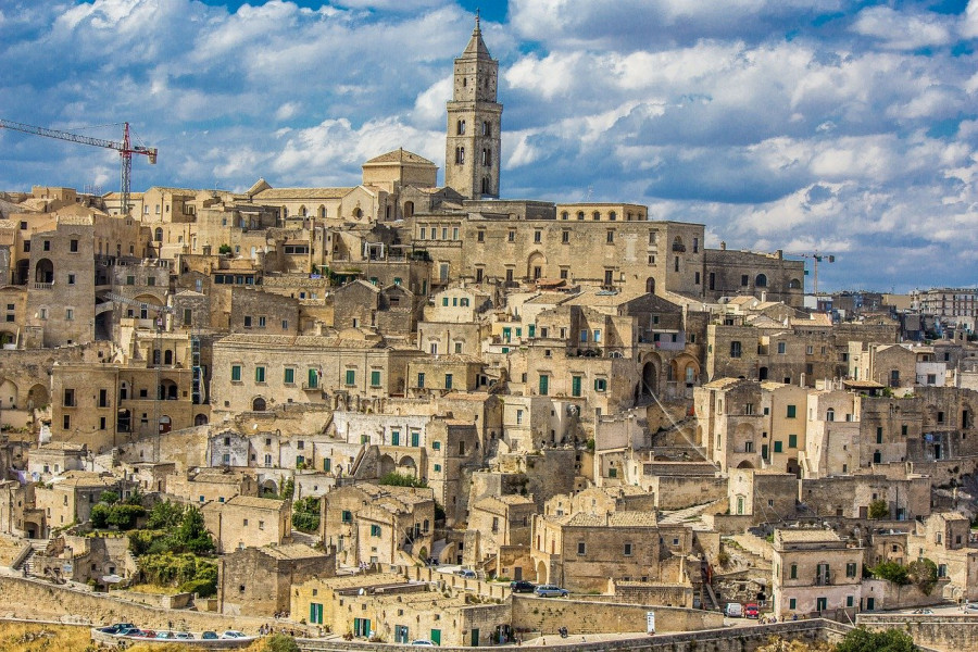 I sassi di Matera, Italia