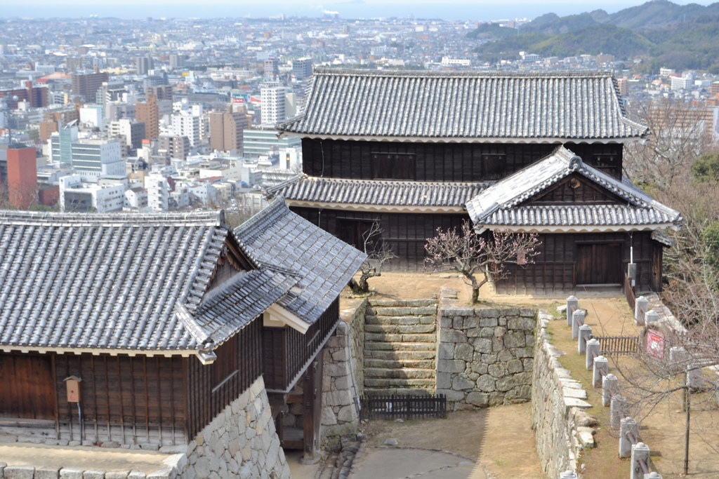matsuyama castle inui yagura inui gate
