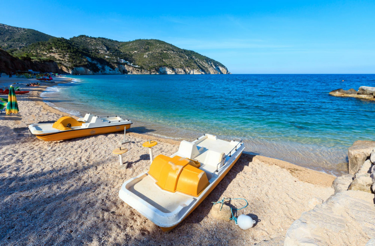 mattinatella penisola del gargano in puglia italia
