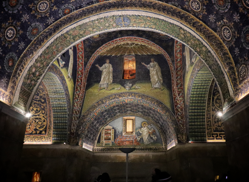 mausoleo di galla placidia ravenna interno