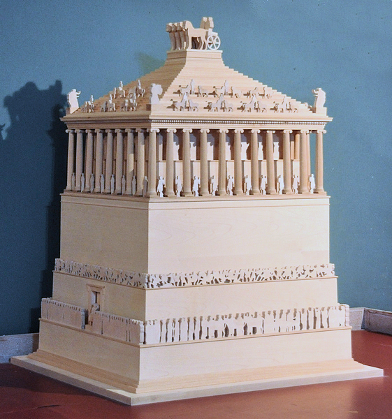 mausoleum at halicarnassus at the bodrum museum of underwater archaeology