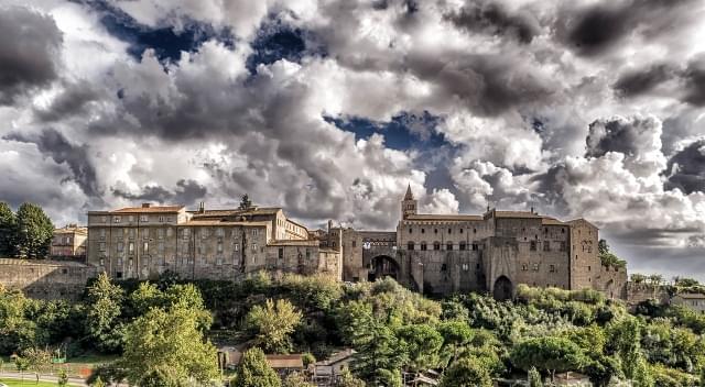 medioevo castello di viterbo