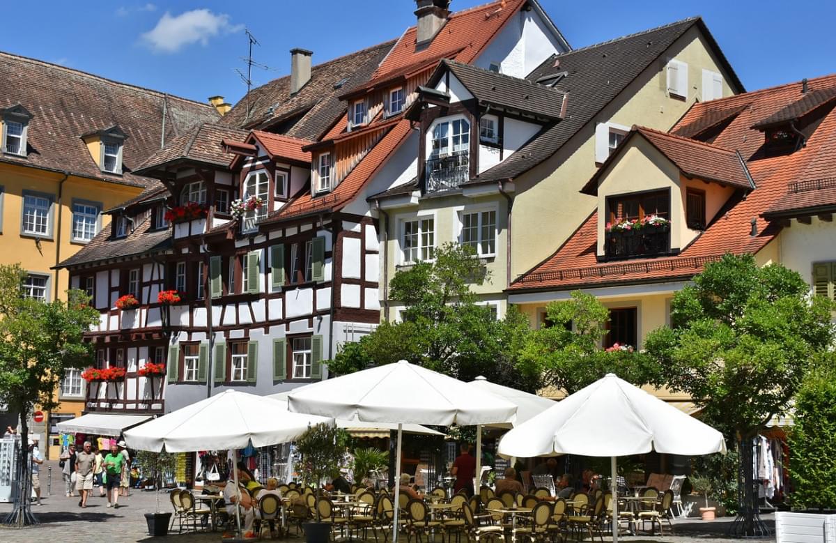 meersburg lago di costanza case 1