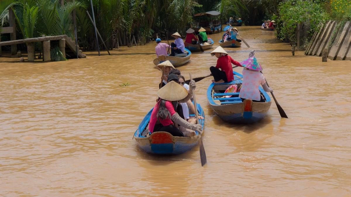 mekong detal fiume viaggi vietnam