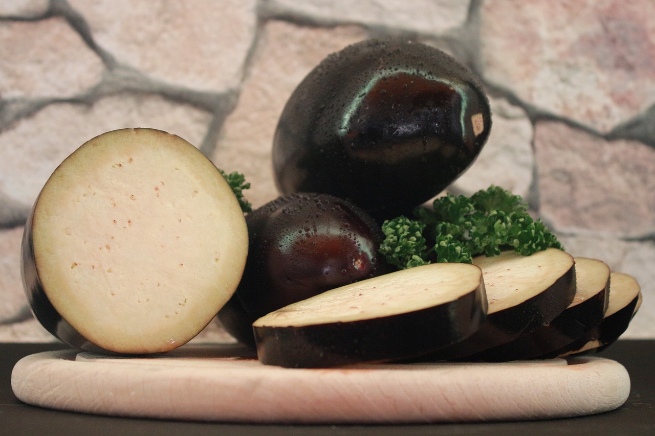 melanzane verdure alimentari sano