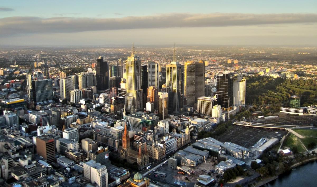 melbourne skyline grattacieli