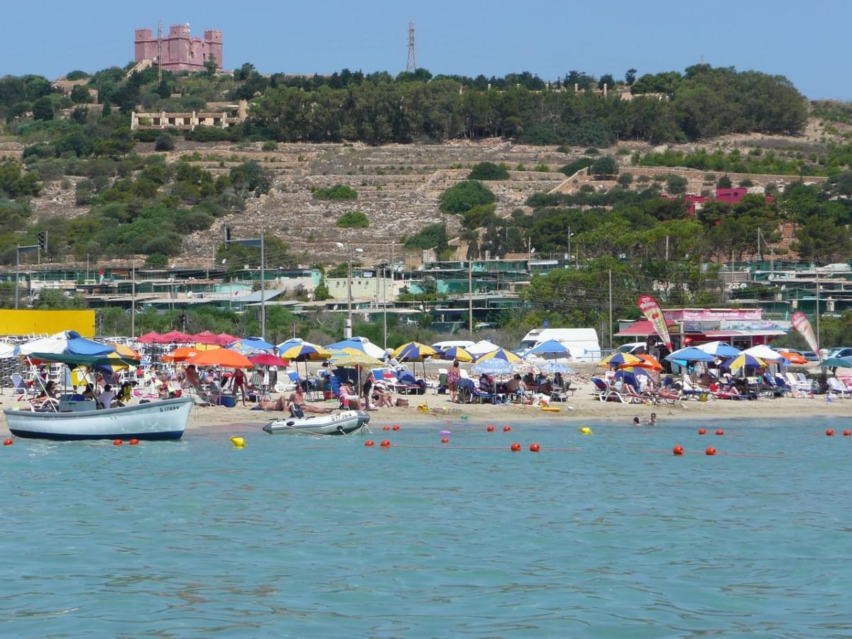 mellieha bay malta mellieha matla