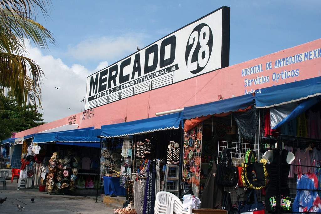 mercado 28 en cancun