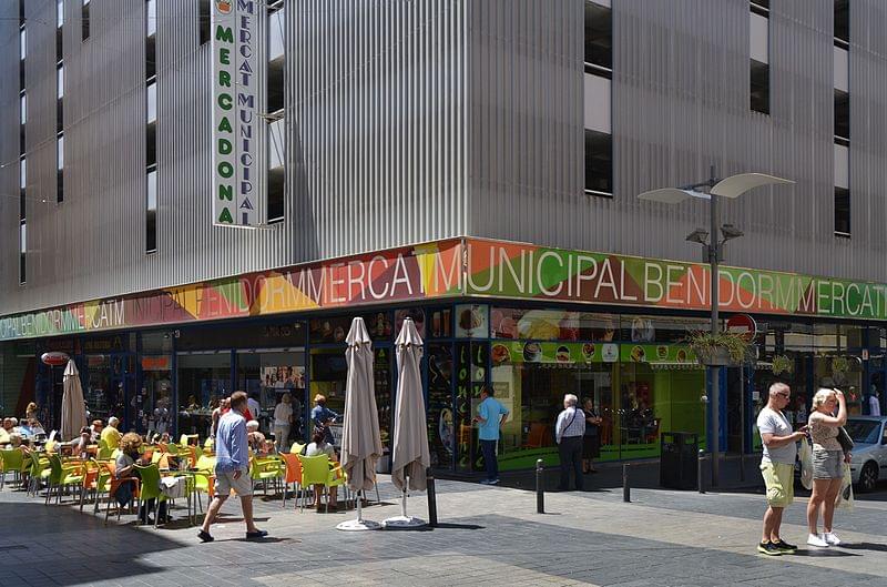 mercat municipal de benidorm exterior