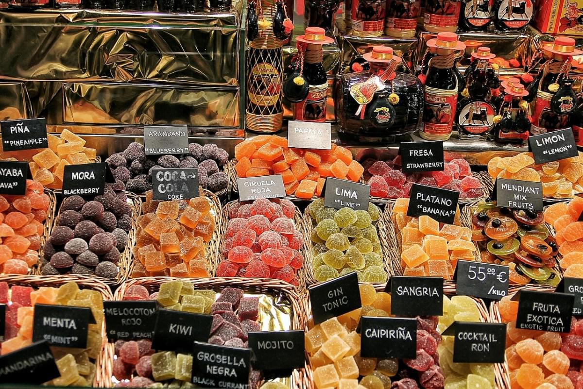mercato frutta la boqueria