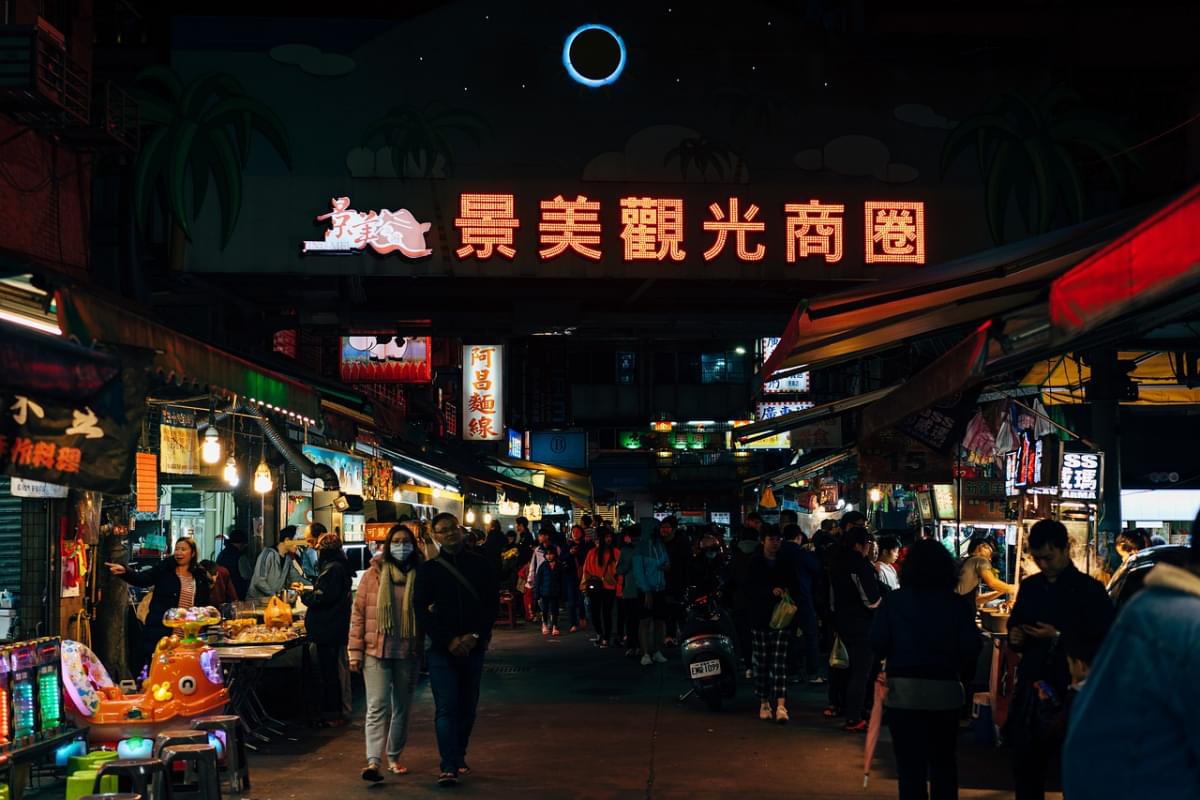 mercato notturno mercato di strada 1