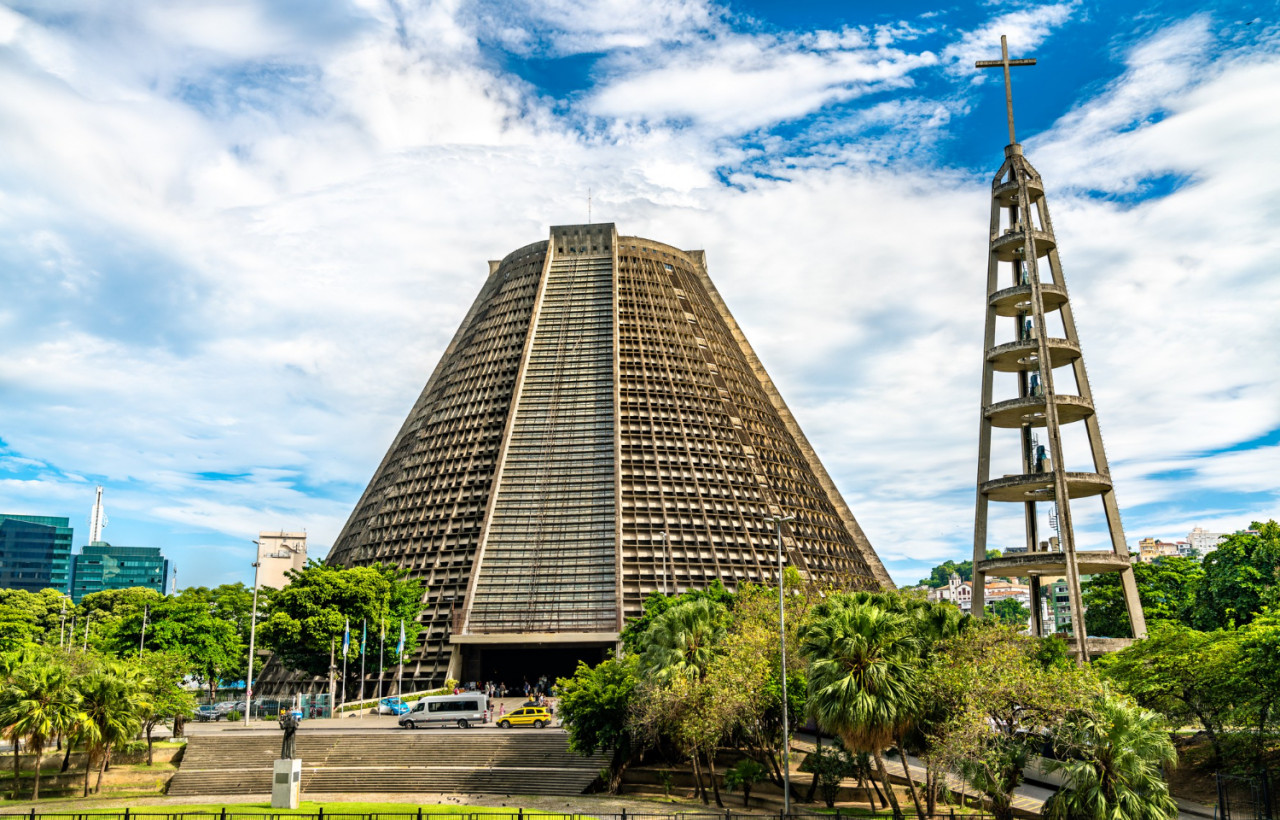 metropolitan cathedral saint sebastian rio de janeiro