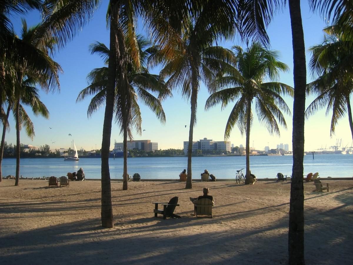 miami florida oceano spiaggia