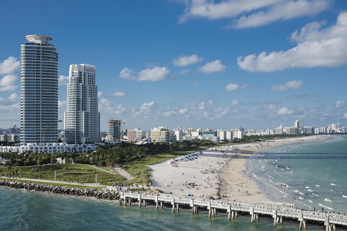 miami spiaggia acqua oceano sud 2