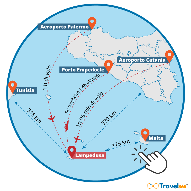 microguida lampedusa come arrivare