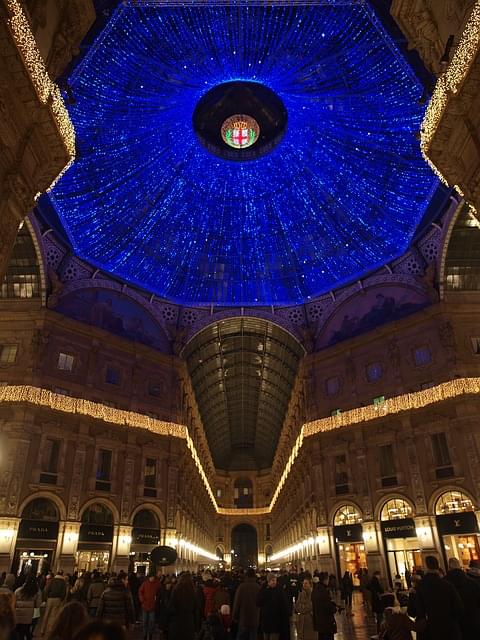 milano natale galleria vittorio emanuele