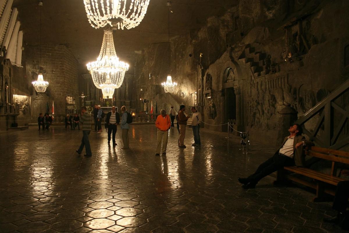 miniera di sale di wieliczka polonia