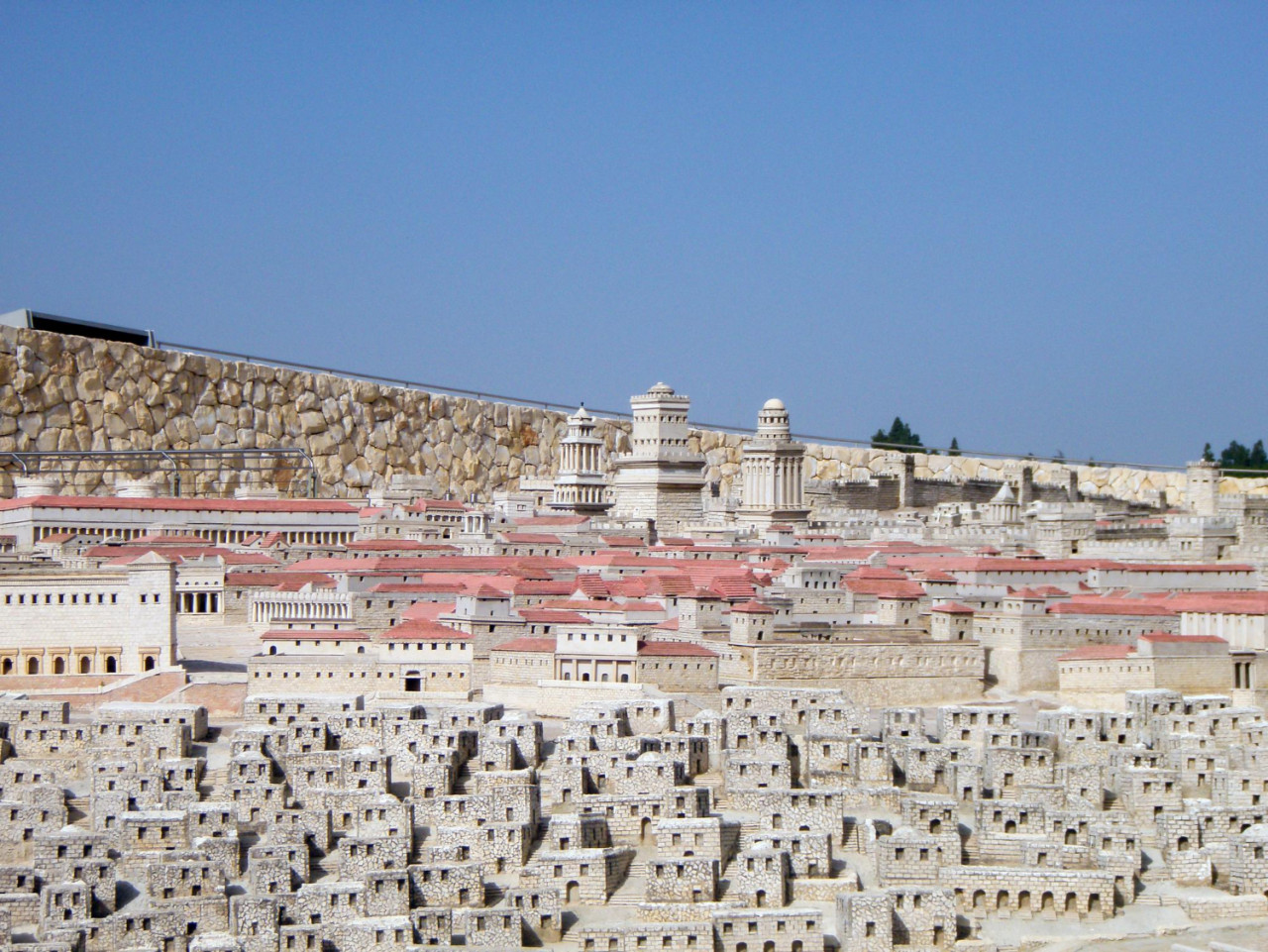 model old city museum jerusalem israel