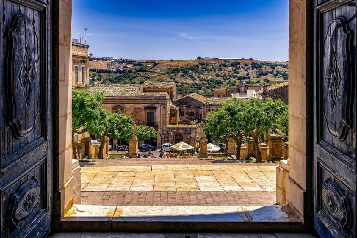 modica vista cattedrale